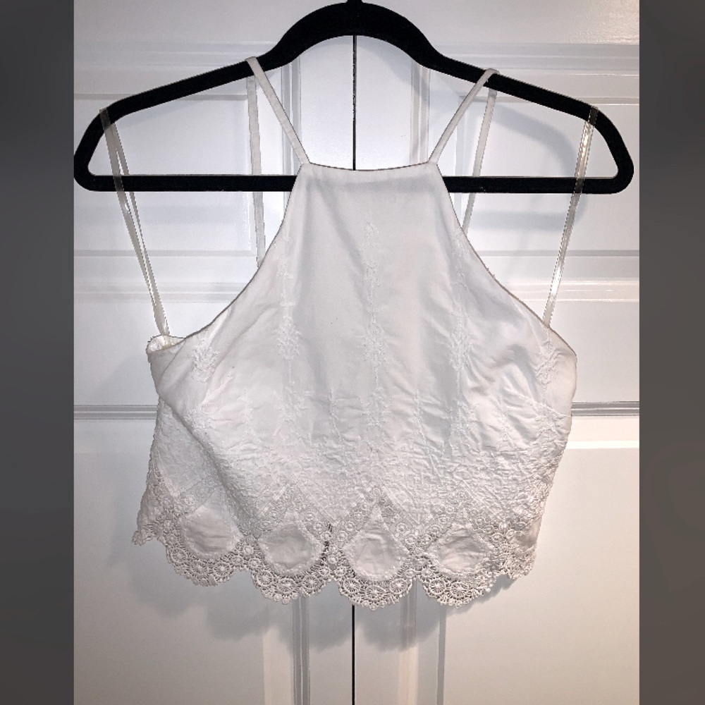 White Lace Shirt